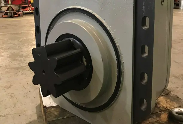 Jacking equipment gearbox